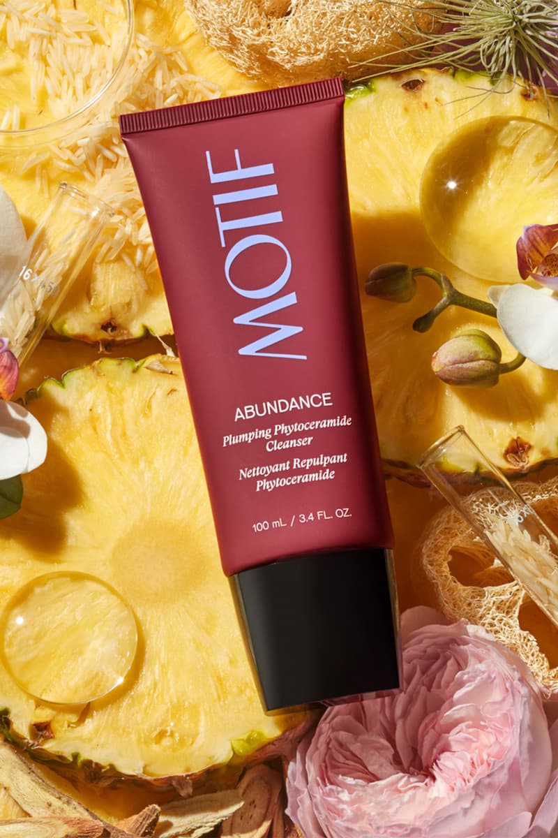 Motif's "Abundance" Plumping Phytoceramide Cleanser Release Price Info