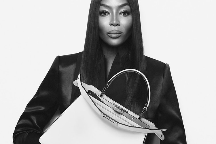 Naomi Campbell Stars in Fendi's Peekaboo Bag Campaign