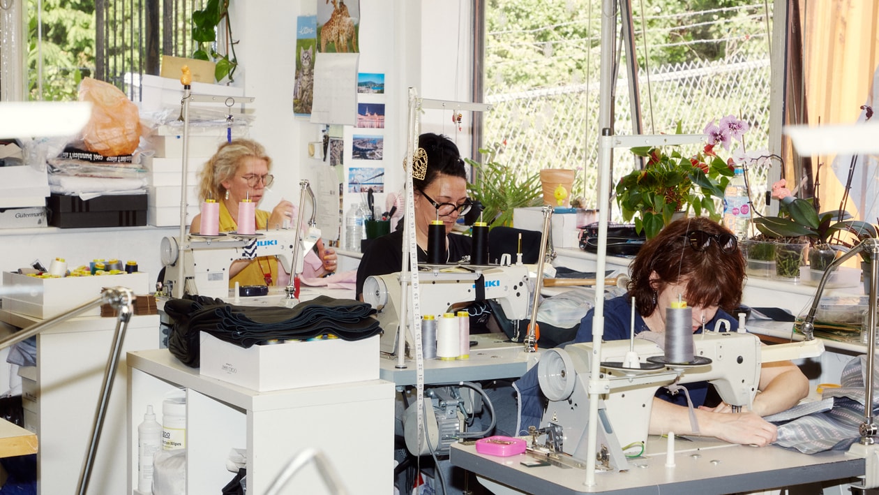 behind the atelier natasha zinko ukrainian sustainable fashion accessories designer
