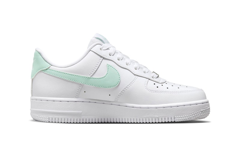 nike air force 1 sneaker silhouette jade ice blue white 