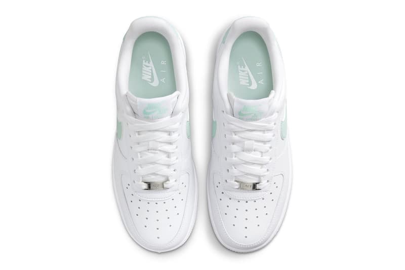 nike air force 1 sneaker silhouette jade ice blue white 