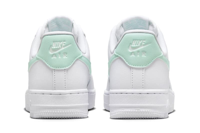 nike air force 1 sneaker silhouette jade ice blue white 
