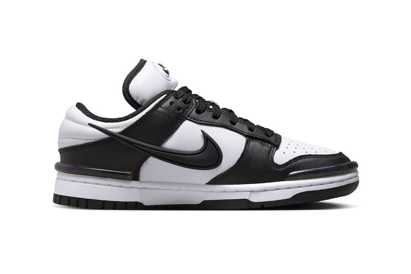 Nike Dunk Low Twist Panda Womens Exclusive White Black Release Images Info