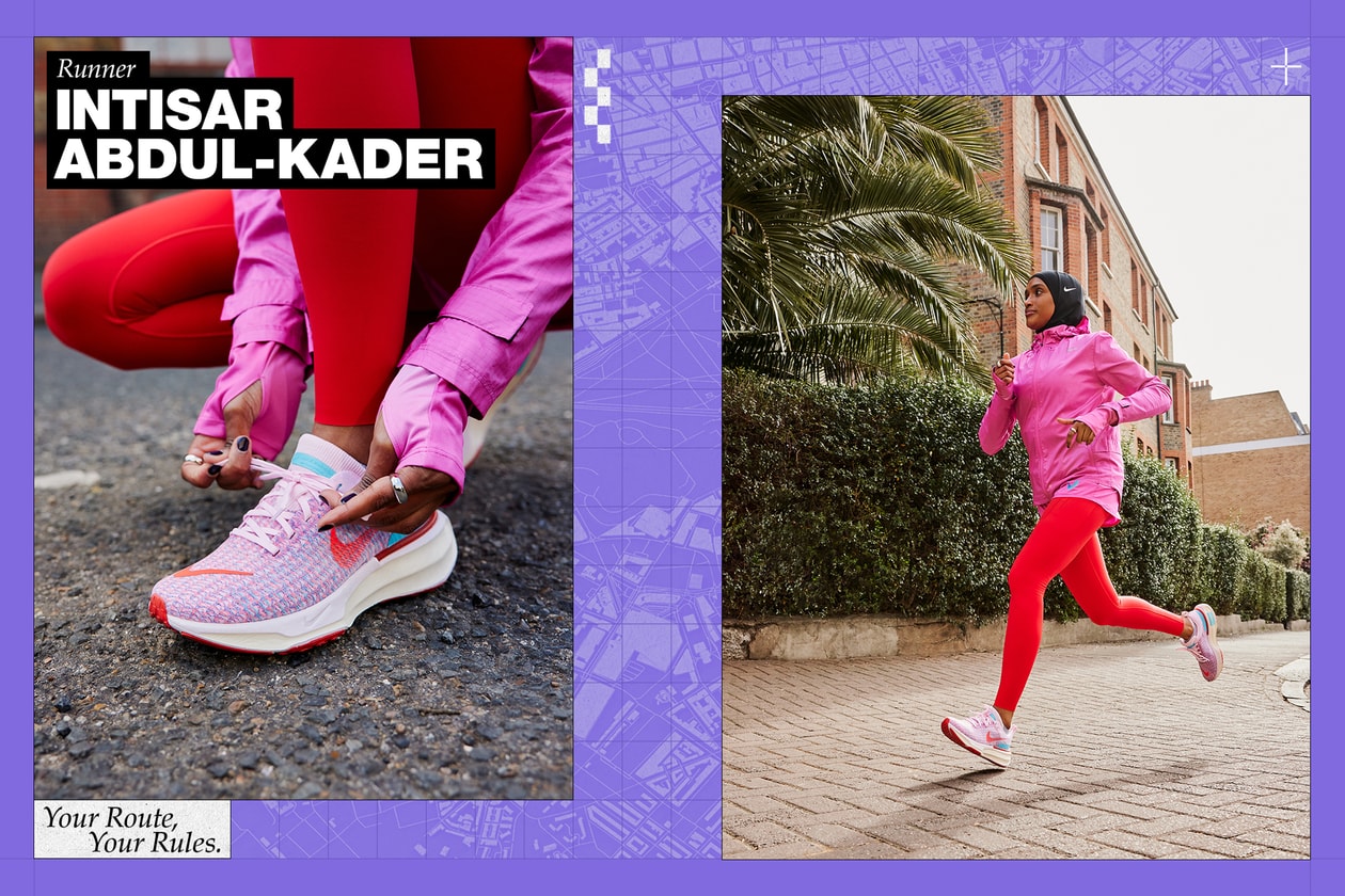 Intisar Abdul-Kader daily running marathon nike london health worker Invincible 3 sneaker runner 