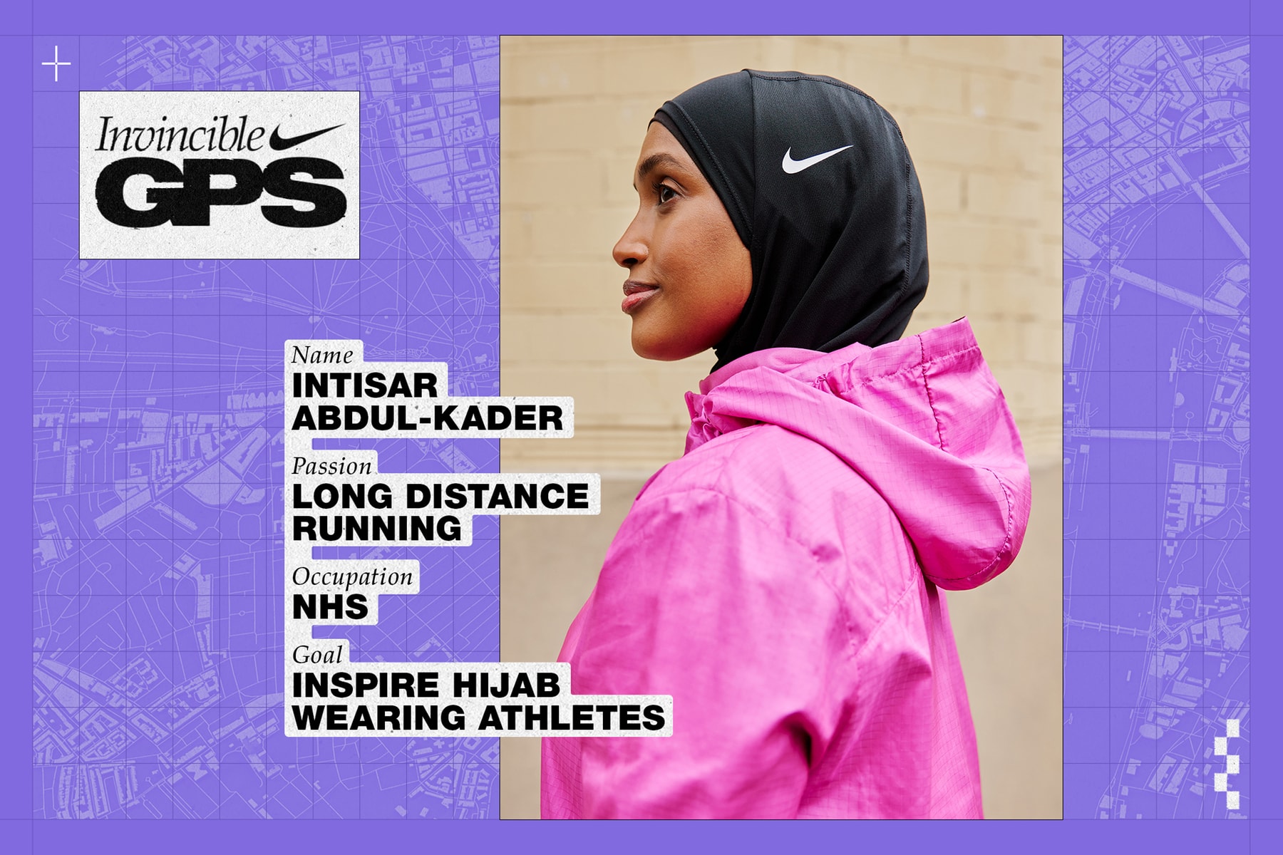 Intisar Abdul-Kader daily running marathon nike london health worker Invincible 3 sneaker runner 