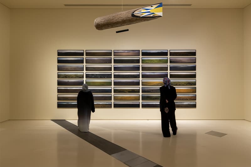 olafur eliasson the national museum of qatar the curious desert immersive outdoor art installation