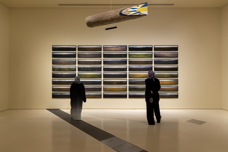 olafur eliasson the national museum of qatar the curious desert immersive outdoor art installation