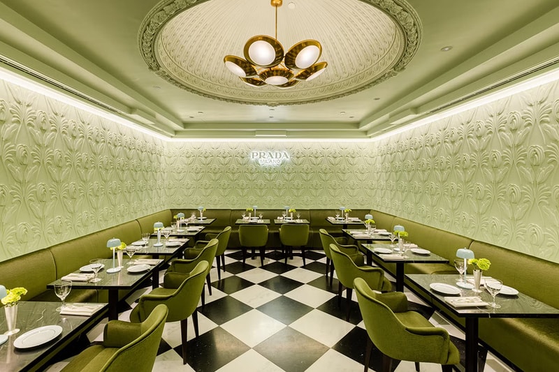 prada caffe cafe coffee food chocolate london harrods 