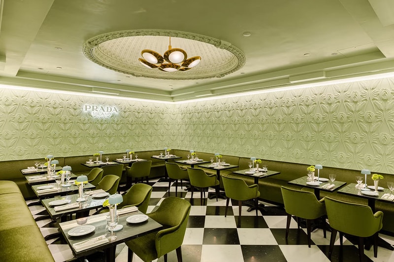 prada caffe cafe coffee food chocolate london harrods 