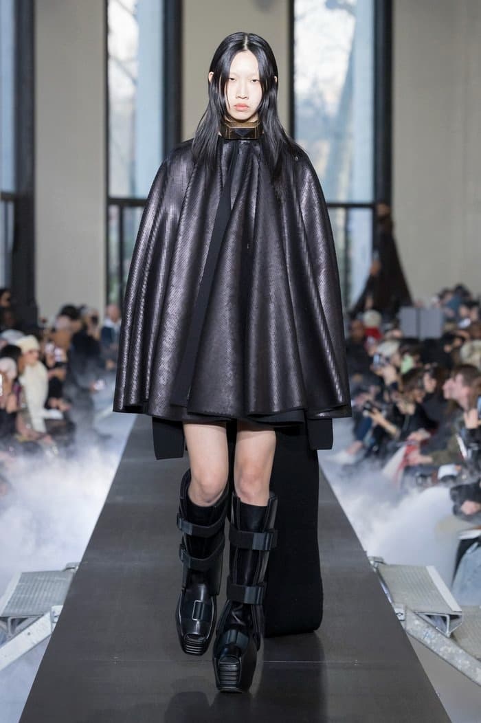 rick owens paris fashion week runway show sequins pink jackets