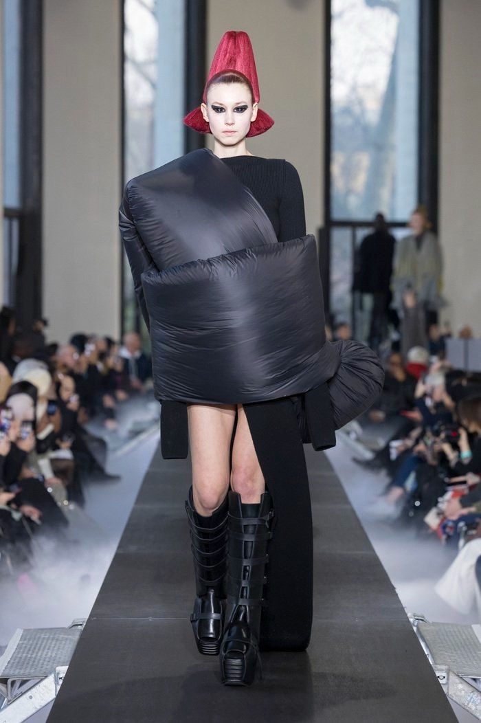 rick owens paris fashion week runway show sequins pink jackets