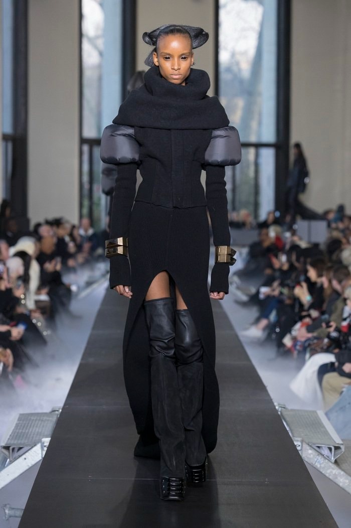 rick owens paris fashion week runway show sequins pink jackets