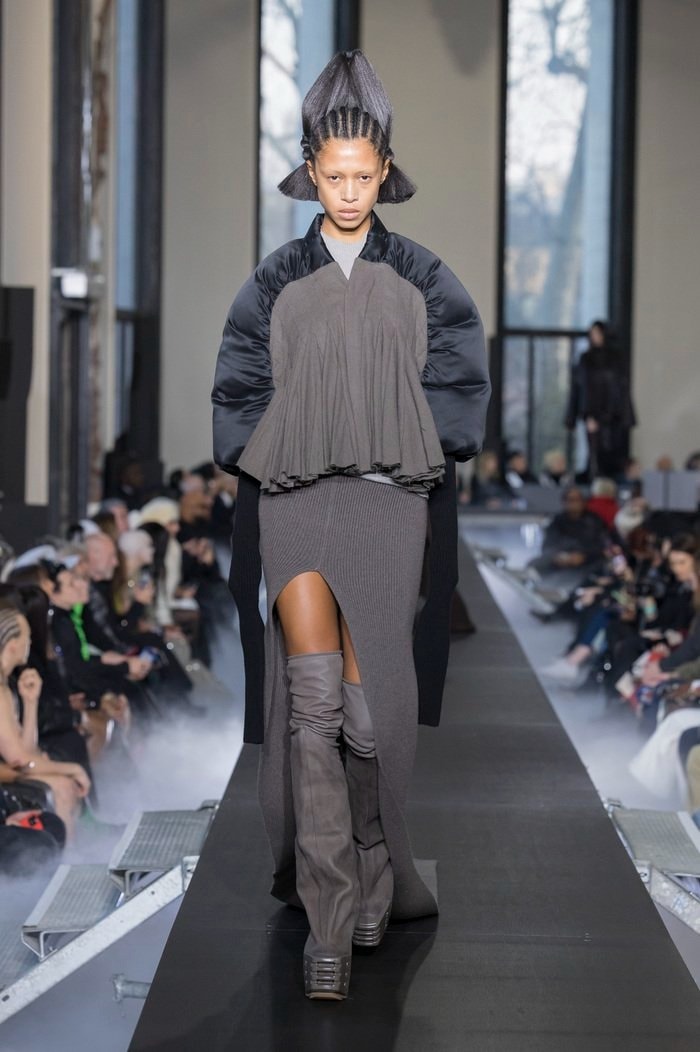 rick owens paris fashion week runway show sequins pink jackets