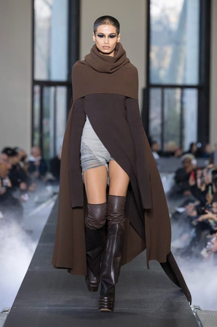 rick owens paris fashion week runway show sequins pink jackets