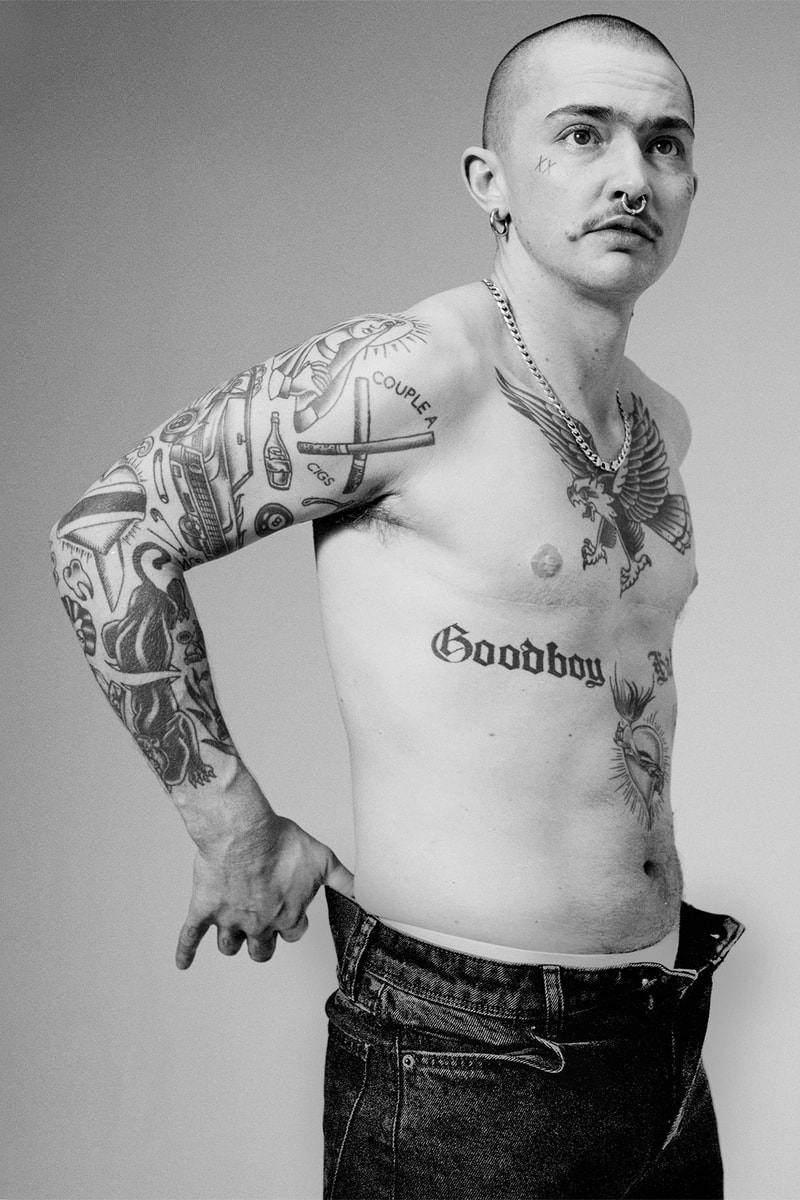 fashion campaigns mens denim transgender daniel sea the l word both& 
