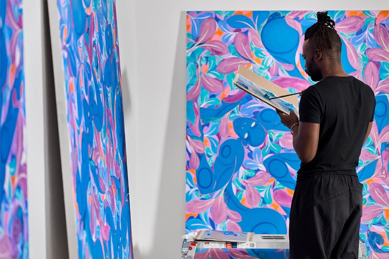 tunji adeniyi-jones deep dive exhibition white cube hong kong about