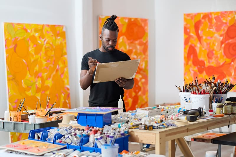 tunji adeniyi-jones deep dive exhibition white cube hong kong about