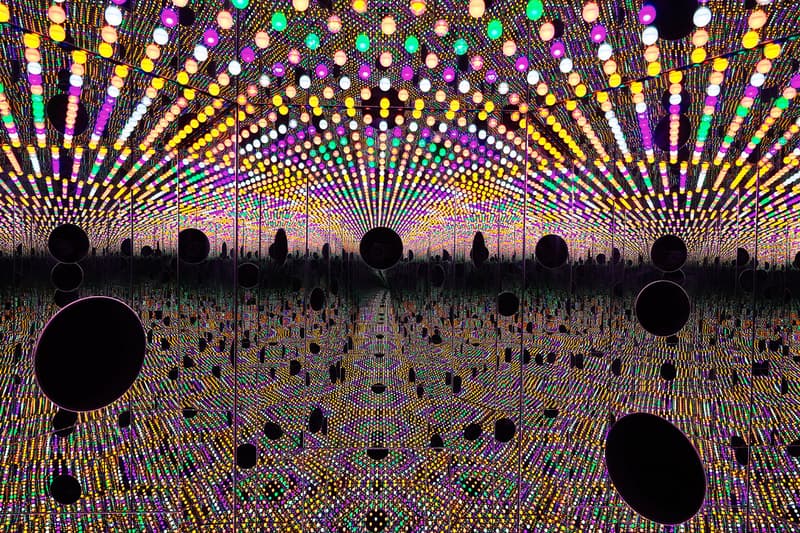 yayoi kusama sothebys contemporary evening auction hong kong pumpkin infinity mirror about