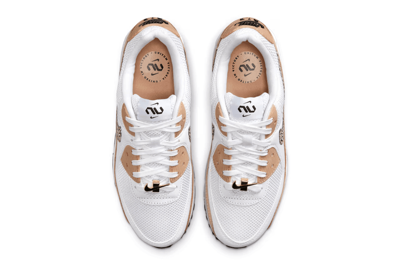 nike air force 1 sneaker victory beige monogram print air max 