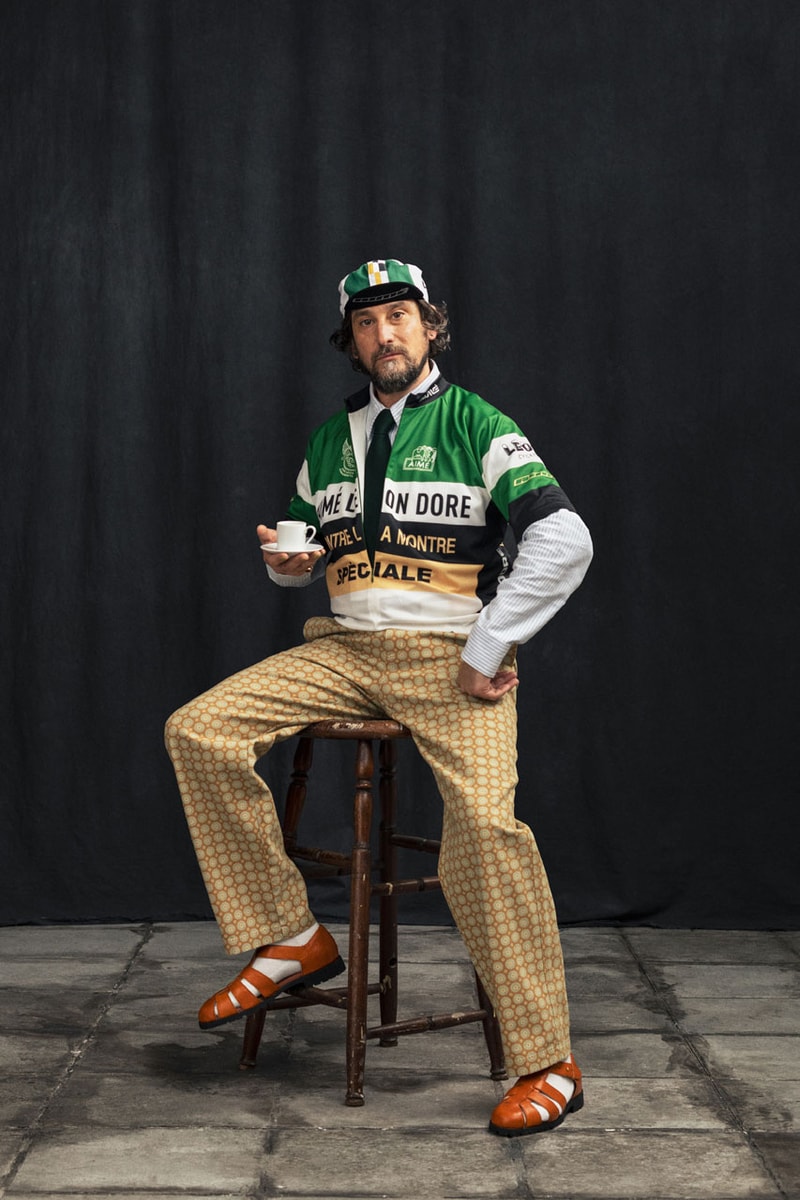 Aimé Leon Dore lookbook jerseys sweatshirts jeans knitwear trainers sneakers