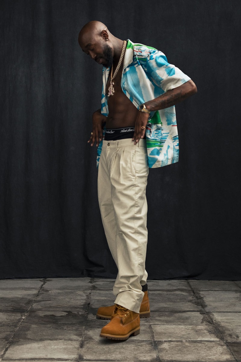 Aimé Leon Dore lookbook jerseys sweatshirts jeans knitwear trainers sneakers