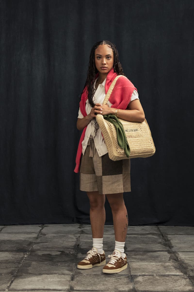 Aimé Leon Dore lookbook jerseys sweatshirts jeans knitwear trainers sneakers