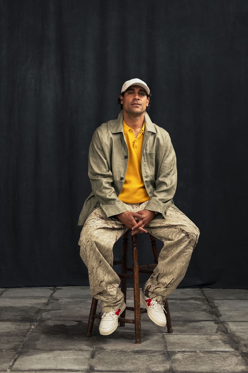 Aimé Leon Dore lookbook jerseys sweatshirts jeans knitwear trainers sneakers