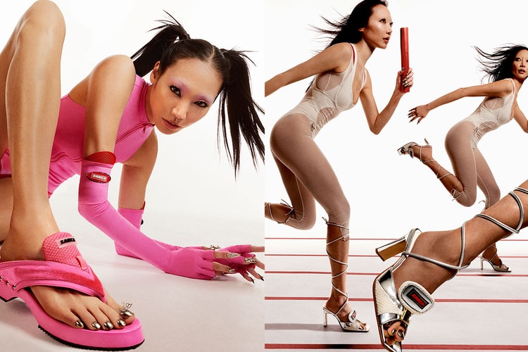 Ancuta Sarca's Sneaker Heels and Sandals Take Center Stage in SS23 Campaign