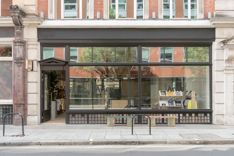 aries uk london store flagship retail clothing