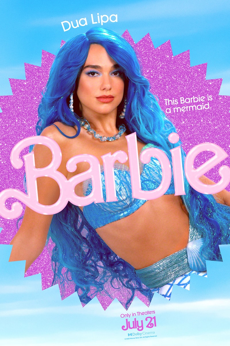 dua lipa issa rae barbie film cast simu liu nicola coughlan