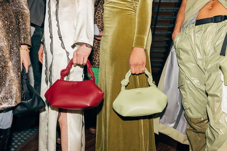 GANNI's New Bou Bag Introduces Plant-Based Leather Alternative, Ohoskin