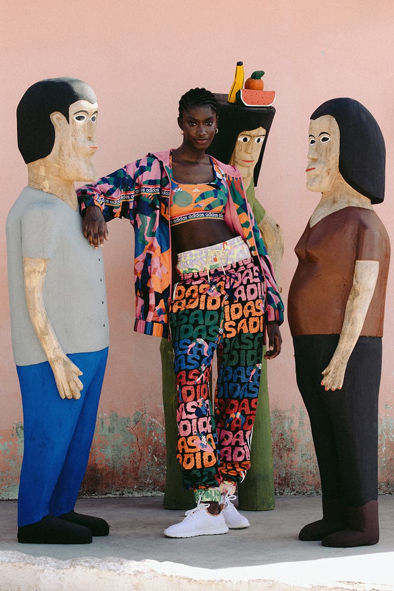 FARM rio adidas tropical movement sports bras sneakers leggings sweatpants jackets