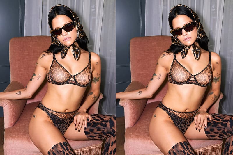 gabbriette agent provocateur campaign lingerie underwear suspenders