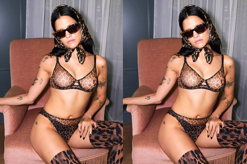gabbriette agent provocateur campaign lingerie underwear suspenders