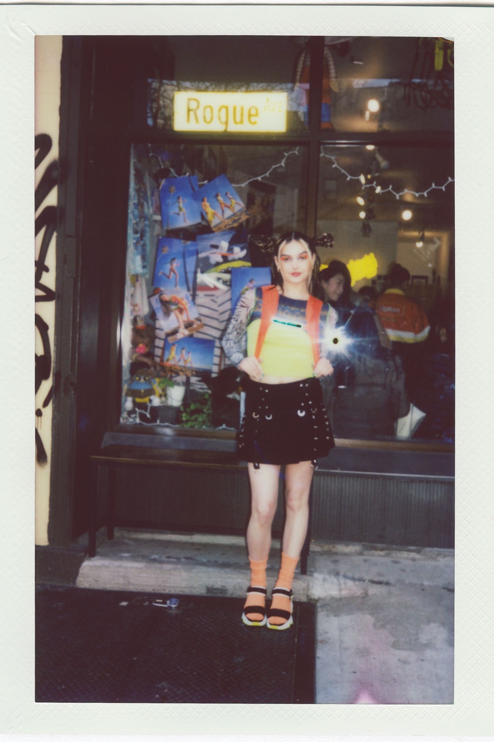 hypebae sorel rogue emma rogue pop up event footwear collection kinetic sandal lower east side vintage store 