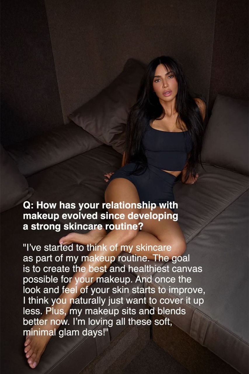 Kim Kardashian Instagram Stories Self Love Skincare Self-Esteem