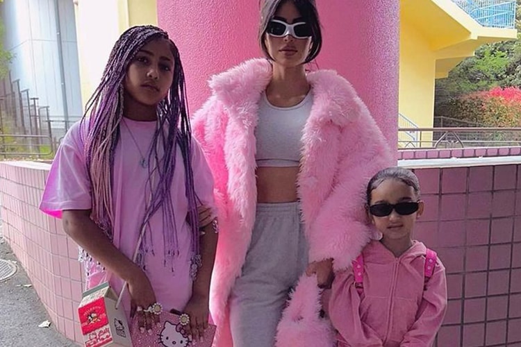 Kim Kardashian and North West's Hello Kitty Nails Are What Social Media Needed To See