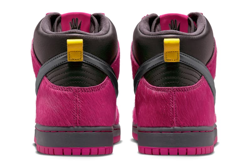 nike sb dunk high low run the jewels pink blue suede sneaker