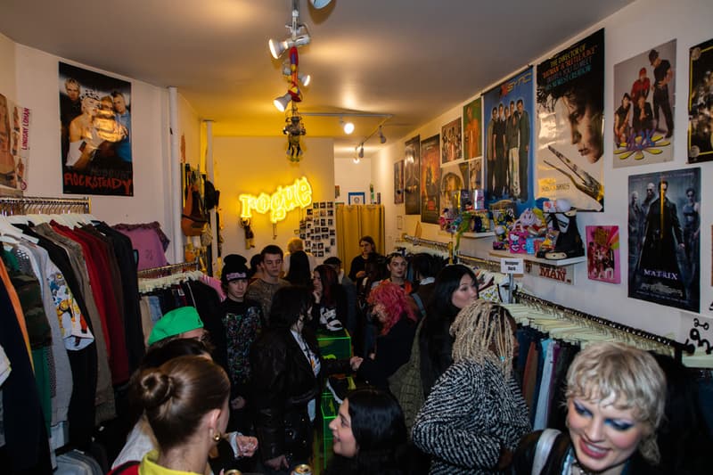 hypebae sorel rogue emma rogue pop up event footwear collection kinetic sandal lower east side vintage store 