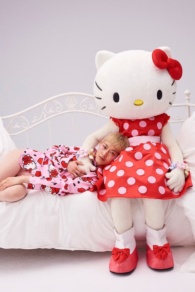 soulland hello kitty collaboration dresses t-shirts blazers pants vests 
