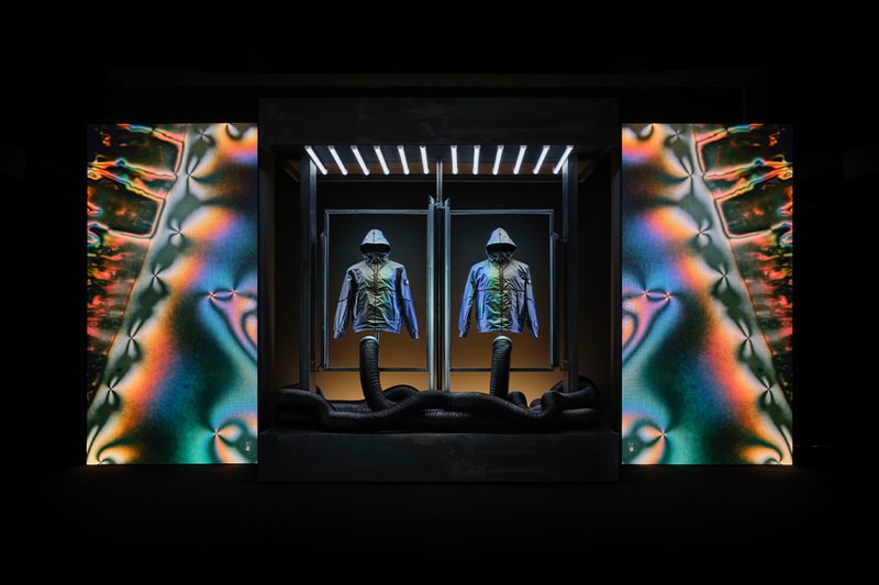stone island prototype research series seven collection installation release