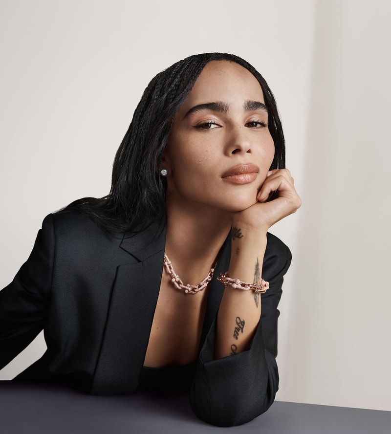 Tiffany Co Campaign BTS Jimin Zoe Kravitz Gal Gadot T HardWear Images 