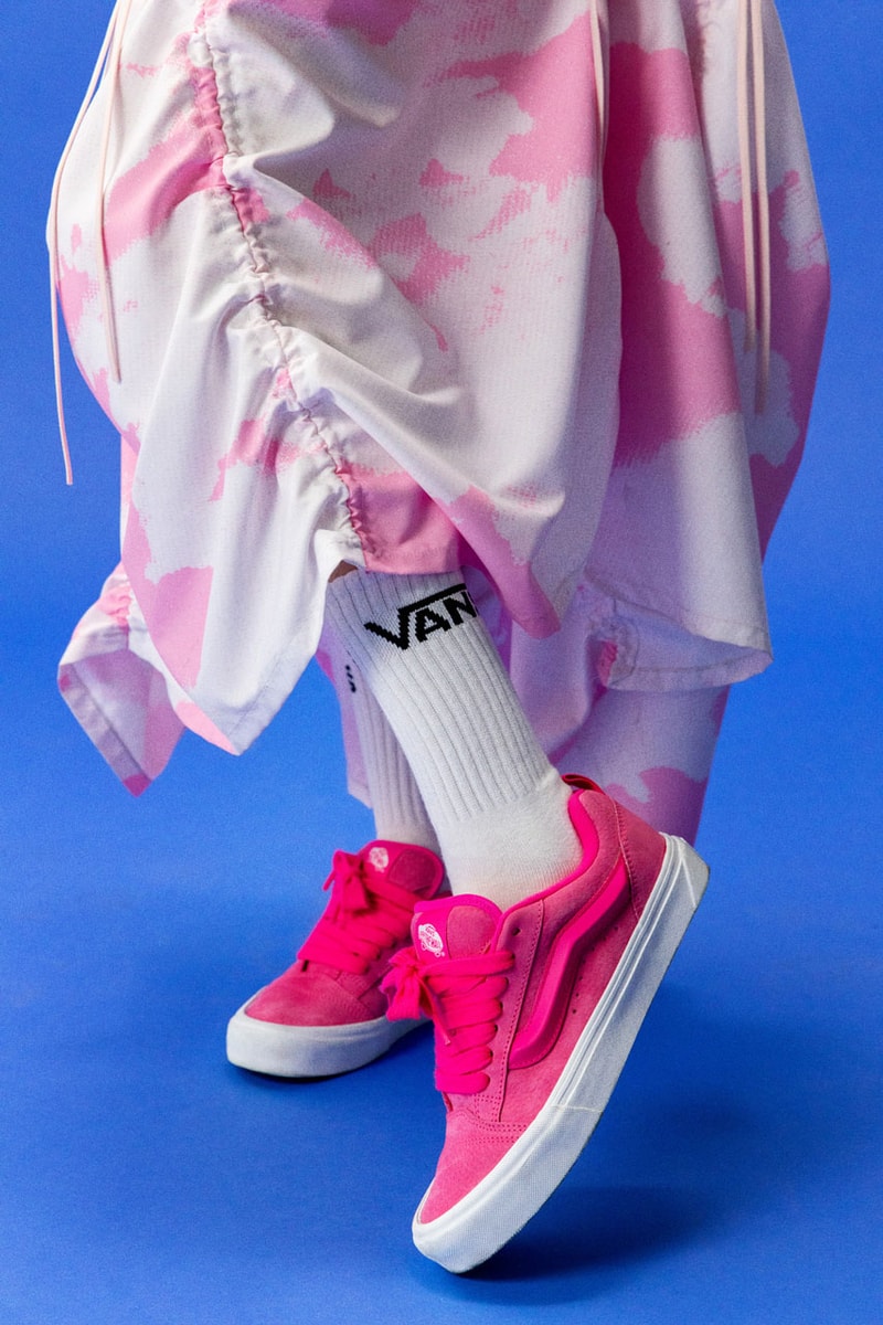 little simz vans slip on shoes checkerboard