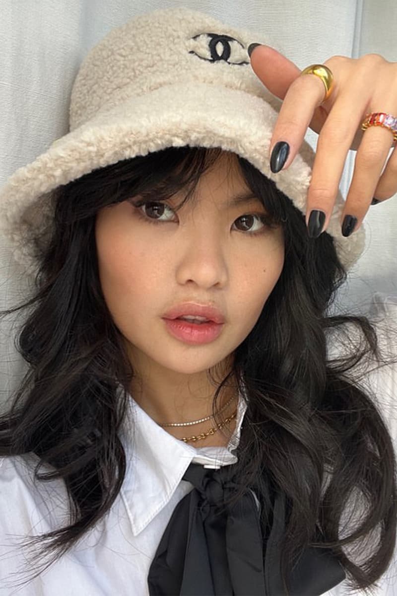 Wet Leather Nails Spring Manicure Trend Photos Instagram