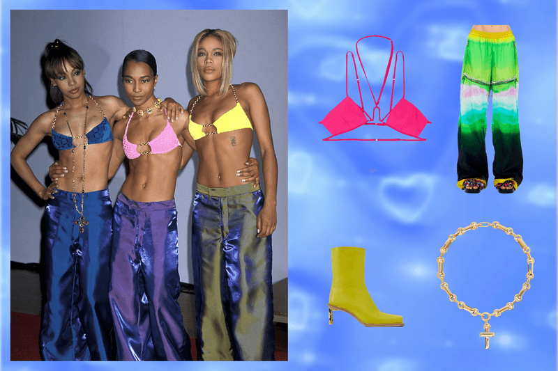 lifetime tlc mary j. blige documentary films real love strength of a woman t-boz lisa left eye lopes chilli tlc forever y2k style guide early aughts fashions music songs 90s early 2000s