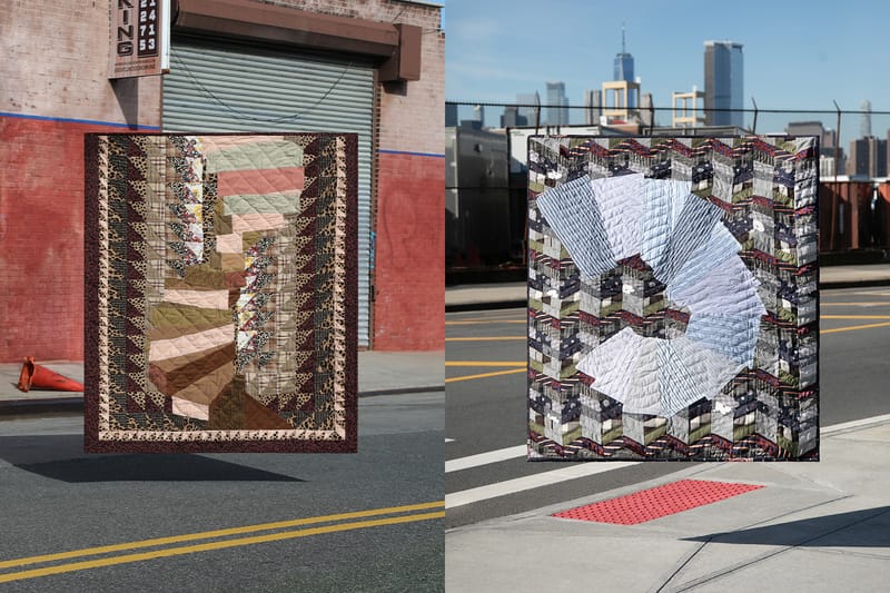 Staircase Architecture Inspires A.P.C. And sacai's New Quilts and Cushions Collection