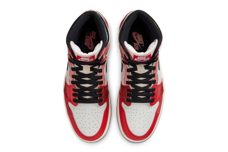 air jordan 1 high og spiderman sneaker images