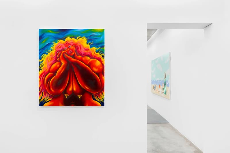 feeling of light group exhibition almine rech gallery brussels details