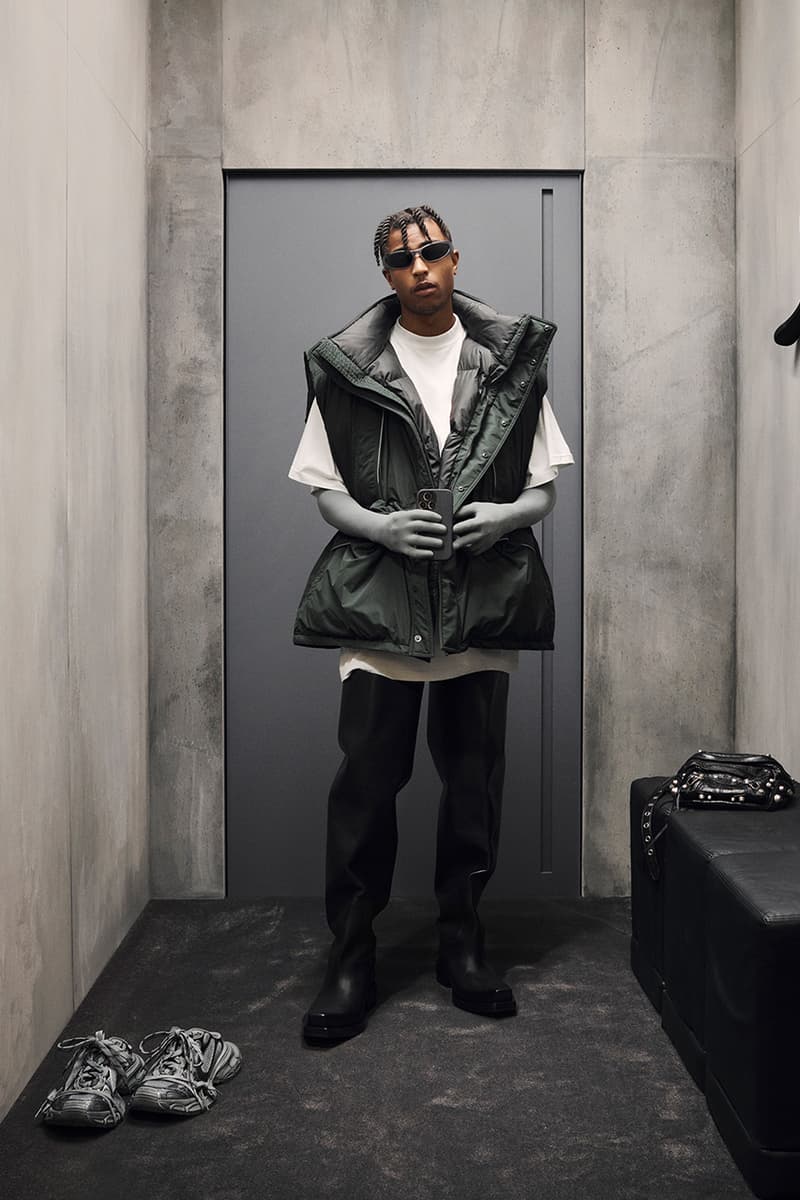 balenciaga fall 2023 collection coats jackets trousers bags