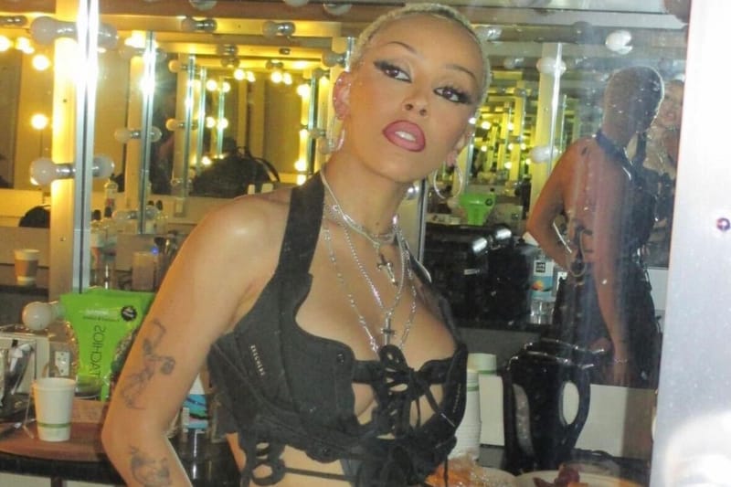 Doja Cat Shows off and Explains the Meaning Behind New Bat Tattoo Covering Her Back